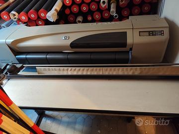 plotter  HP designjet 500 e taglierina