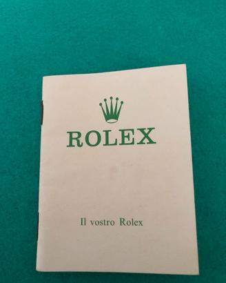 Il vostro rolex 1972. Scritto in italiano