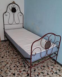 Letto in ferro battuto