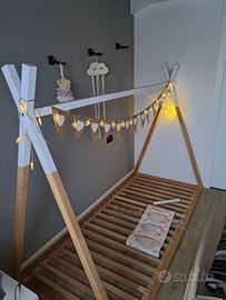 Letto per Bambini in Legno (Tenda Tipi)