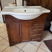 Mobile con lavello legno rustico