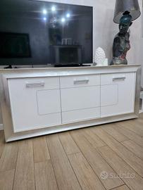 madia con cornice argento 