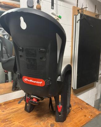 Seggiolino bambini bicicletta Polisport 22kg