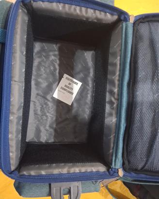 borsa fotografica Report media vintage