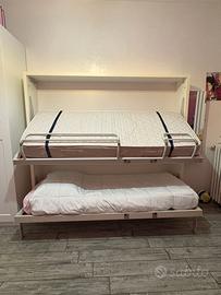 Letto a scomparsa Clei