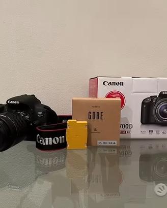 Canon 700D + Accessori
