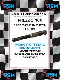 AMORTIZATORI POSTERIORE DESTRO SMART 450