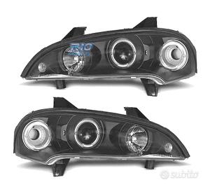 FARI PER OPEL TIGRA 95-03 ANGEL EYES CCFL FONDO NE