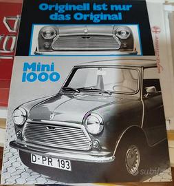 Depliant brochure Austin mini minor leyland 1000