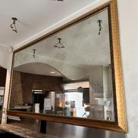 Specchio anticato con cornice 136x240x5