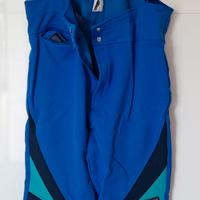 Salopette da sci blu e celeste