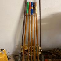 vecchio gioco del croquet