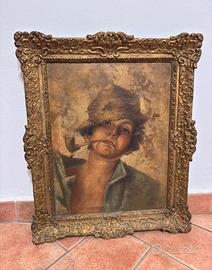 Olio su tela fine '800 / inizi 900