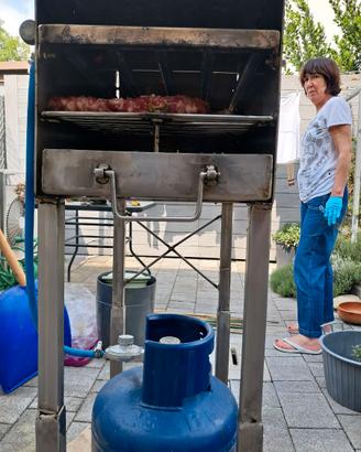 Barbeque a gas