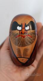 Bambola Kokeshi - Daruma - Made in Japan