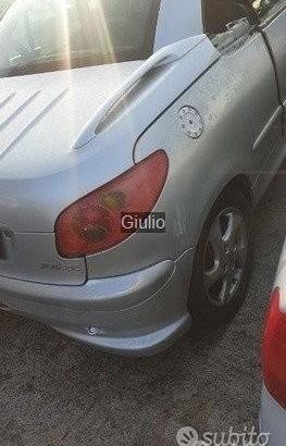Peugeot 206 cc ricambi