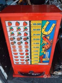slot machine luminosa anni 70 a 200 lire