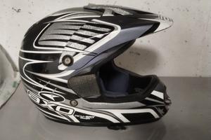 casco AXO da cross vintage usato taglia L