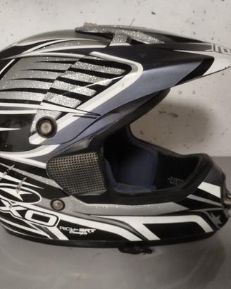 casco AXO da cross vintage usato taglia L