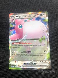 “Wigglytuff ex” 40/165 doppia rara in italiano