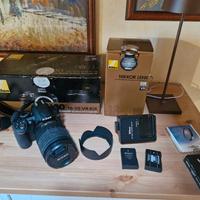 nikon 3100 obiettivo Nikkor 18-105