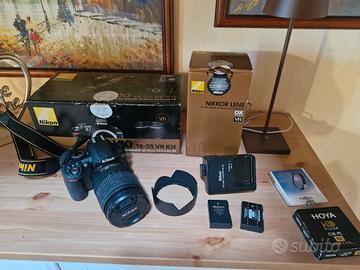 nikon 3100 obiettivo Nikkor 18-105