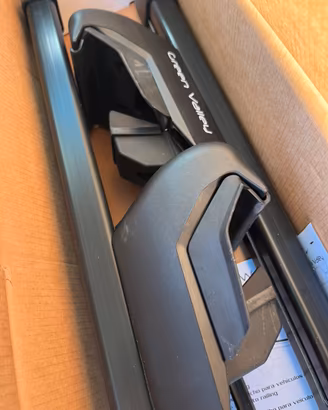 Barre portatutto nuove 135 cm