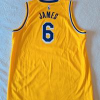 maglia Lebron James ufficiale Lakers XL