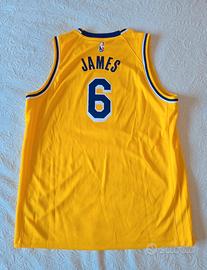 maglia Lebron James ufficiale Lakers XL