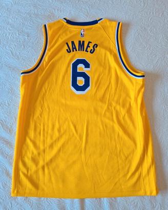 maglia Lebron James ufficiale Lakers XL