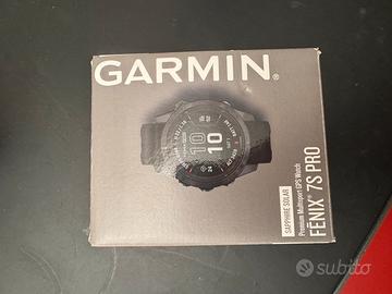 Garmin Fenix 7s pro Sapphire Solar Edition Carbon