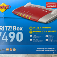 FRITZBOX 7490 - Router+Nas+Server+Segreteria