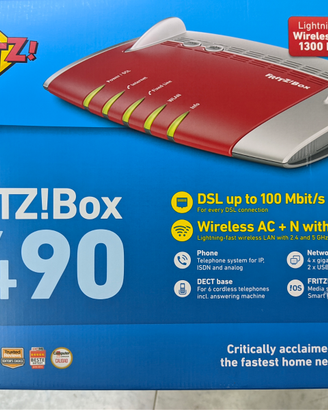FRITZBOX 7490 - Router+Nas+Server+Segreteria