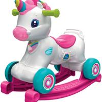 Cavallo a dondolo UNICORNO Cavalcabile