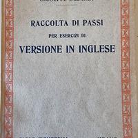 Raccolta di passi per esercizi versione in inglese