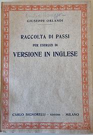 Raccolta di passi per esercizi versione in inglese