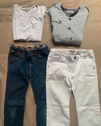 VESTITI  BURBERRY  8-10 ANNI