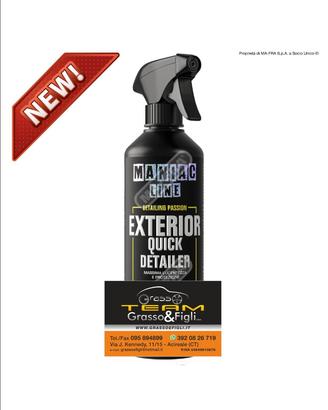 New Maniac Line By Ma*Fra Exterior Quick Detailer