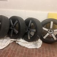 4 cerchi originali mini cooper da 17 + gomme