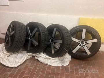 4 cerchi originali mini cooper da 17 + gomme