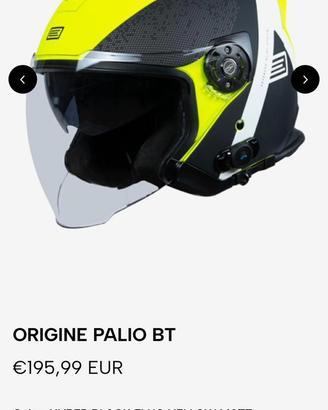Casco Jet con interfono taglia S