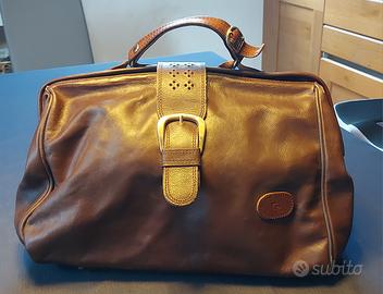 borsa vintage da donna in pelle stile dottore GR