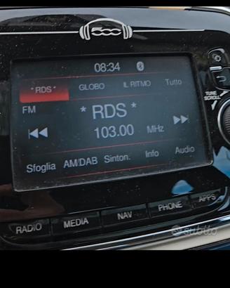 autoradio Fiat 500 Uconnect