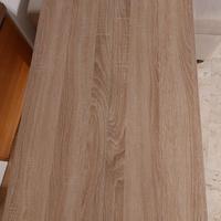 Consolle allungabile di colore rovere chiaro