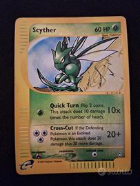 Carta Pokemon Scyther Aquapolis RH 57/147