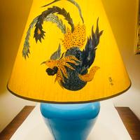 Porta lampada artigianato sardo turchese perfetta