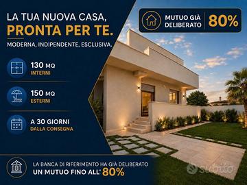 Villa di 130 m² con 5 locali e box auto doppio a R