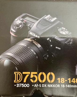 Nikon D7500 18-140 vr kit