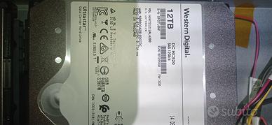 Hdd SAS 12 tb WD hc520 bloccati