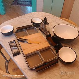 set completo di re guzzini con coltello x il fomag